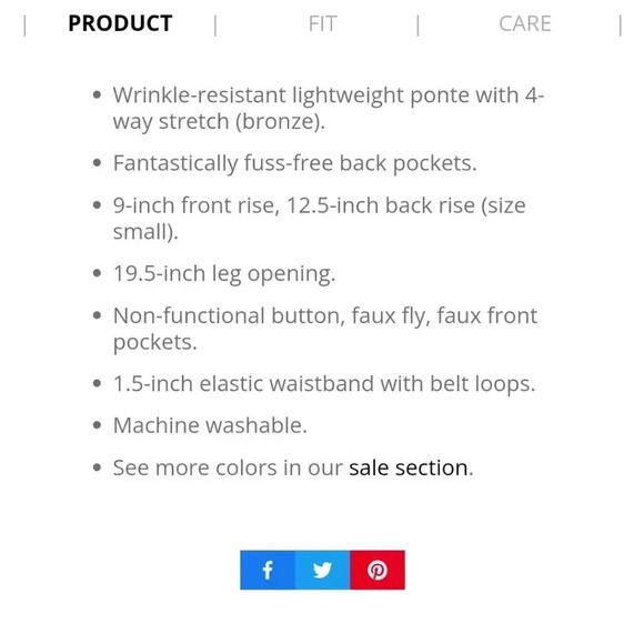 BetaBrand Yoga Dress pants Size S Long - Picture 5 of 7